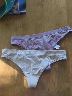2 Pairs NWT Victoria's Secret Thongs